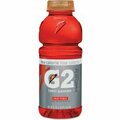 Gatorade G2 Perform 02 Low-Calorie Thirst Quencher, Fruit Punch, 20 oz Bottle, 24/Carton 52000204056
